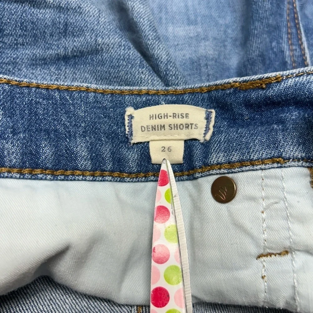 Madewell High Rise Denim Shorts Size 26